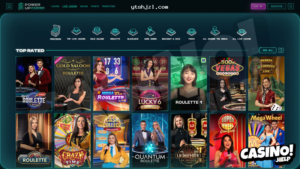 casino score concept with ratings and live result tracking