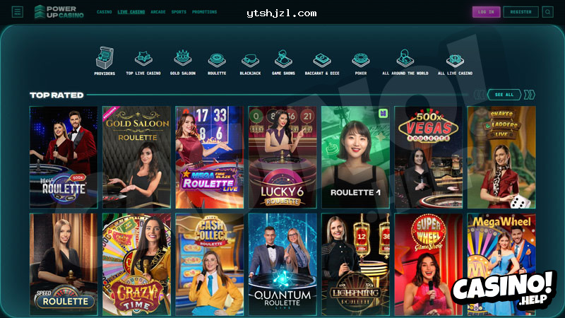 casino score concept with ratings and live result tracking